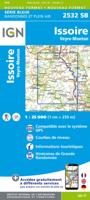 Wandelkaart - Topografische kaart 2532 SB - Serie Bleue Veyre-Monton, Issoire | IGN - Institut Géographique National