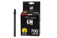 Eltin 700x23/28C Presta Binnenband 80mm Zwart Eltin 700x23/28C Presta Binnenband 80mm Zwart