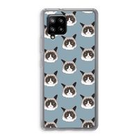 It's a Purrr Case: Samsung Galaxy A42 5G Transparant Hoesje