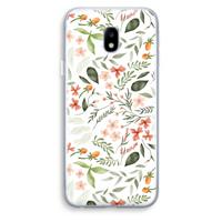 Sweet little flowers: Samsung Galaxy J3 (2017) Transparant Hoesje - thumbnail