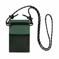 Multifunctioneel tasje/schoudertas - groen - telefoon/geld tasje - festival tassen Multifunctioneel tasje/schoudertas - groen - telefoon/geld tasje - festival tassen