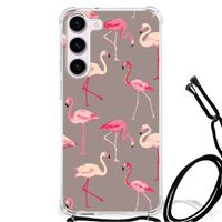 Samsung Galaxy S23 Case Anti-shock Flamingo