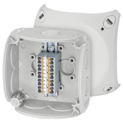 Hensel 62000294 Verdeeldoos Halogeenvrij, Verzegelbaar, Weerbestendig (l x b) 93 mm x 93 mm 1 stuk(s)