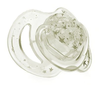 Nuby fopspeen Little Gems goud stervormig