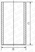 Goetze Engine Cilinderbus/voering O-ring 14-010180-00 - thumbnail