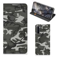OnePlus Nord | Hoesje met Magneet | Army Light