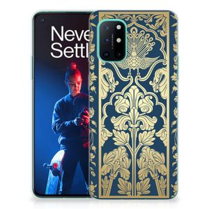 OnePlus 8T TPU Case Beige Flowers