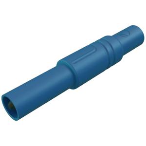 SKS Hirschmann LAS S G Veiligheids-lamellenstekker Stekker, recht Stift-Ø: 4 mm Blauw 1 stuk(s)