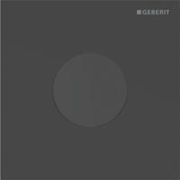 Bedieningsplaat Geberit Type 40 230V Round Easy To Clean Mat Zwart
