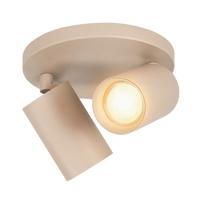 Highlight Spot Mila 2 lichts Ø 17 cm beige