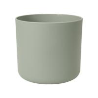 B.for soft rond 14 cm steengroen bloempot elho - Elho