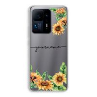 Zonnebloemen: Xiaomi Mi Mix 4 Transparant Hoesje