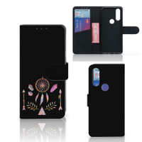 Motorola One Macro Leuk Hoesje Boho Dreamcatcher - thumbnail