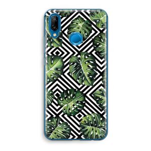 Geometrische jungle: Huawei P20 Lite Transparant Hoesje