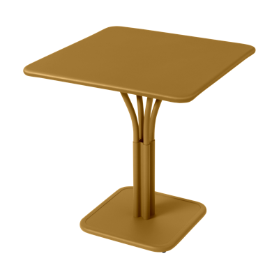 Fermob Luxembourg tuintafel kolom 71x71 cm Gingerbread