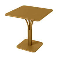 Fermob Luxembourg tuintafel kolom 71x71 cm Gingerbread
