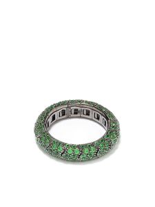 Mattia Cielo bague Universo en or noir 18ct