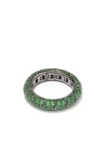 Mattia Cielo bague Universo en or noir 18ct