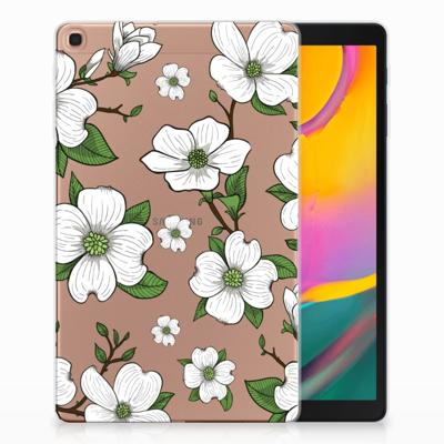 Samsung Galaxy Tab A 10.1 (2019) | Siliconen hoesje | Dogwood Flowers Samsung Galaxy Tab A 10.1 (2019) | Siliconen hoesje | Dogwood Flowers