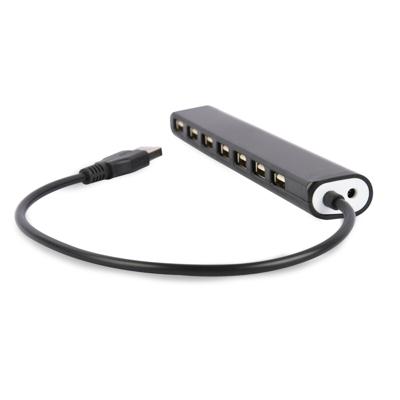 USB-HUB GEMBIRD UHB-U2P7-04 Zwart