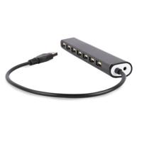USB-HUB GEMBIRD UHB-U2P7-04 Zwart