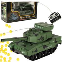 Fujigen Power BB Tank Afstandsbestuurbaar Tank - RC Afstandsbediening Speelgoed - Groen - thumbnail