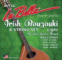 La Bella IB1142L snarenset Ierse bouzouki - thumbnail