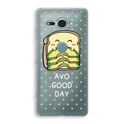 Avo Good Day: Sony Xperia XZ2 Compact Transparant Hoesje