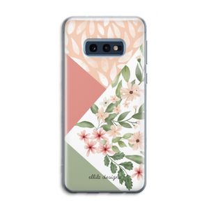 Sweet heaven geometrics: Samsung Galaxy S10e Transparant Hoesje