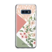 Sweet heaven geometrics: Samsung Galaxy S10e Transparant Hoesje