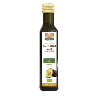 Mattisson Biologische avocado olie virgin koudgeperst bio