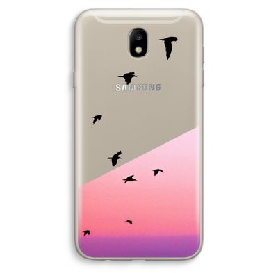 Fly away: Samsung Galaxy J7 (2017) Transparant Hoesje
