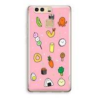 Happy bento friends: Huawei P9 Transparant Hoesje
