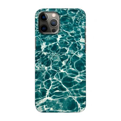 Weerkaatsing water: Volledig geprint iPhone 12 Pro Max Hoesje
