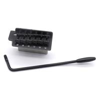 AxLabs KD2BG1001SB 6-Schroefs Strat Tremolo met Block Saddles (incl. Tremolo-arm) - Satin Black