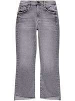 MOTHER The Insider Crop Step Fray jeans - Gris - thumbnail