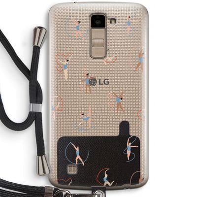 Dancing #3: LG K10 (2016) Transparant Hoesje met koord