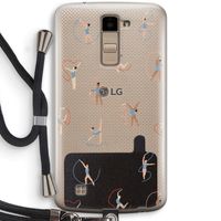 Dancing #3: LG K10 (2016) Transparant Hoesje met koord
