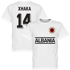 Albanië Xhaka 14 Team T-Shirt