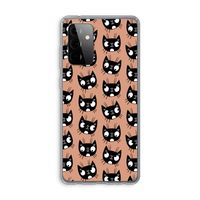 Kat: Samsung Galaxy A72 Transparant Hoesje Kat: Samsung Galaxy A72 Transparant Hoesje