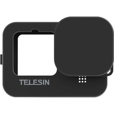Telesin Protective Cover Siliconen For GoPro 9,10,11,12 - Zwart