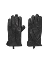 051 Herenhandschoenen Leer Zwart Zwart (zwart)