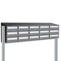 Allux Hive Set 5-Breed, 3-Hoog Met Dak Op Statief Antraciet - 40030065_5x3ds