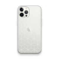 Zwart-witte kubussen: iPhone 12 Pro Max Transparant Hoesje