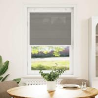 VidaXL Plissé rolgordijn 75x100 cm stofbreedte 74,4 cm antraciet