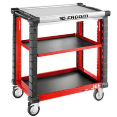 Facom Jet Werkplaatswagen 3 Planken M4 Rood - JET.UC3SM4A - JET.UC3SM4A