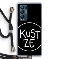 KUST ZE: Oppo Find X3 Neo Transparant Hoesje met koord