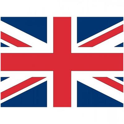 Vlag van Engeland/uk stickers - 10x - 7.5 x 10 cm - Binnen/buiten