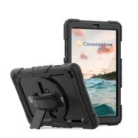 Casecentive Handstrap Pro Hardcase met handvat Galaxy Tab A7 10.4 2020 zwart - 8720153792875