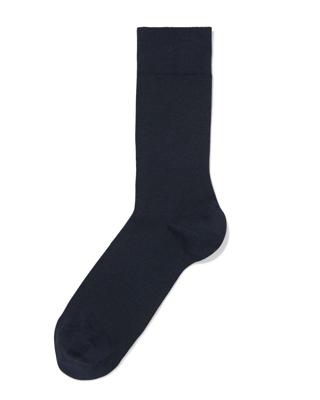 HEMA Herensokken naadloos wol donkerblauw (donkerblauw)